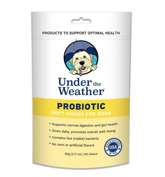 60pc Under The Weather Probiotic For Dogs - Supplements